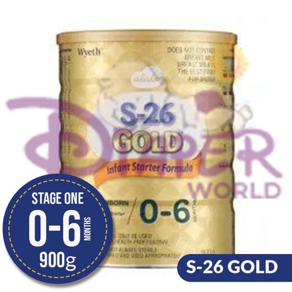 S26 Gold Stage 1 Infant Starter Formula 900g